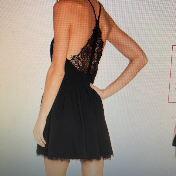 Lovers + Friends Dresses & Skirts - Lovers + friends  black lace back dress  medium